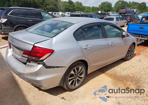 2015 Honda Civic Ex z USA, uszkodzony, nr VIN 19XFB2F88FE040727